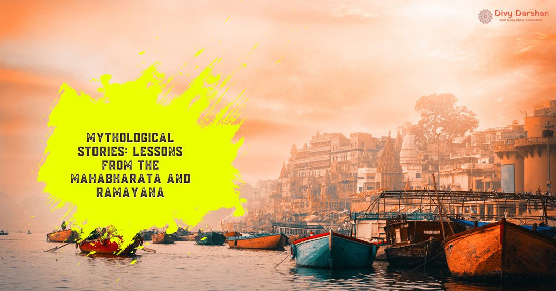 Graphic Saying: Mythological Stories - Lessons from the Mahabharata and Ramayana